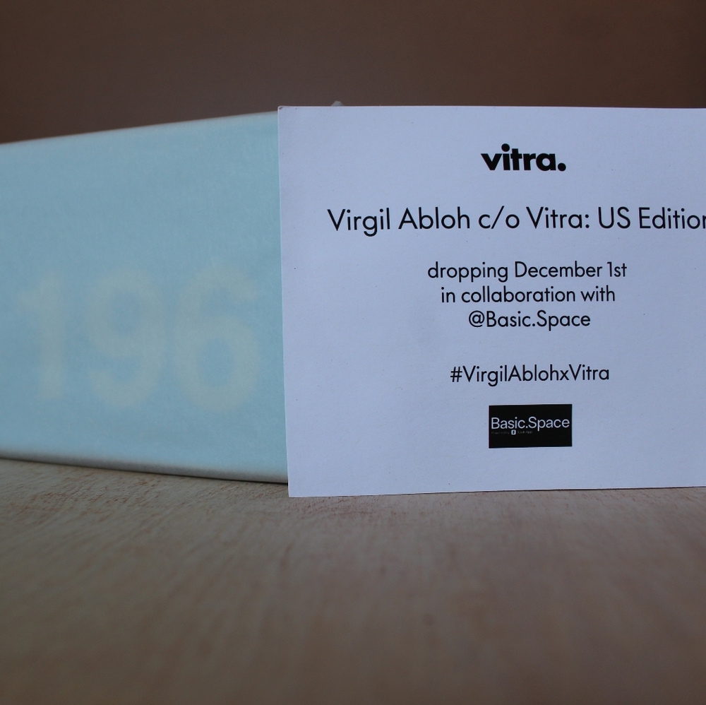 Virgil Abloh x Vitra Ceramic Block Baby Blue